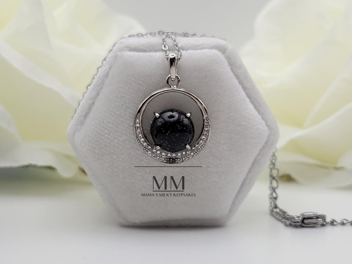 Breastmilk round necklace pendant Cremation round Necklace Pendant Keepsake round Necklace Pendant, Sterling Silver Round Necklace Pendant, Hair round Necklace Pendant, Ash Round Necklace Pendant, Umbilical Cord Round Necklace Pendant, BreastmilkJewelry Round Necklace Pendant