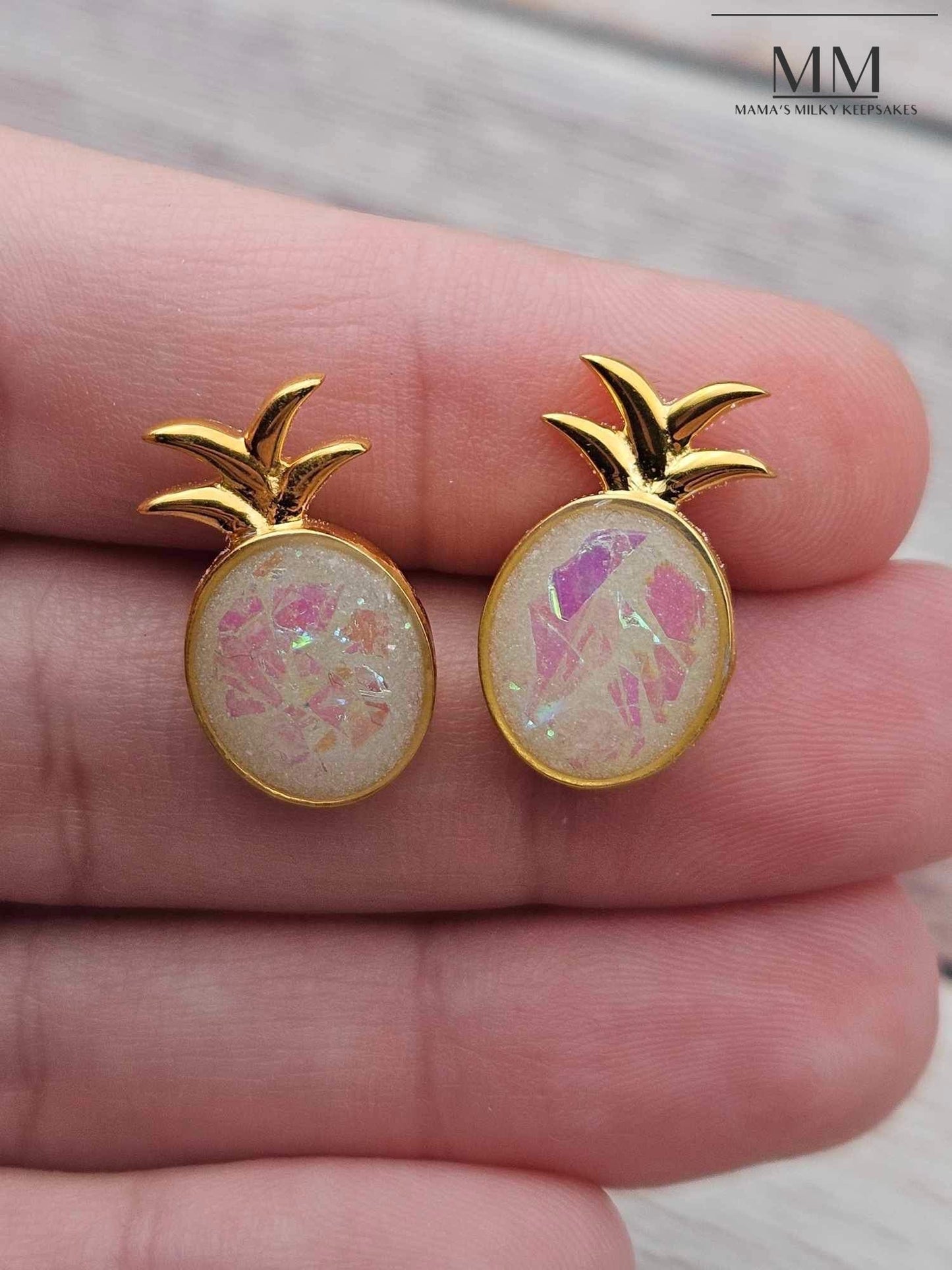 Pineapple Earrings DIY
