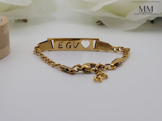 Baby Bracelet, Breastmilk Jewelry Baby Bracelet, no inclusions baby bracelet, cremation Jewelry Baby bracelet