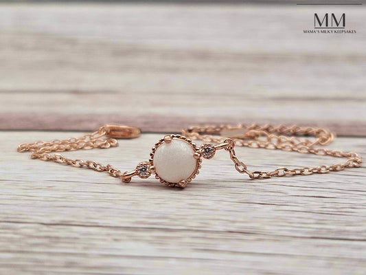 Breastmilk round bracelet, Cremation round bracelet, Keepsake round bracelet, Sterling Silver round bracelet, Hair round bracelet, Ash round bracelet, Umbilical Cord round bracelet, BreastmilkJewelry round bracelet Set DIY round bracelet