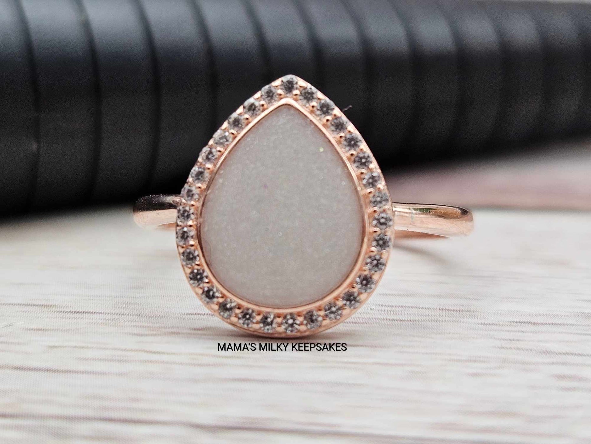 Breastmilk Teardrop Ring
Cremation  Teardrop Ring Keepsake Teardrop Ring
 Sterling Silver Teardrop Ring
Hair Teardrop Ring, Ash Teardrop , Umbilical Cord, Teardrop Ring
BreastmilkJewelry Teardrop Ring
