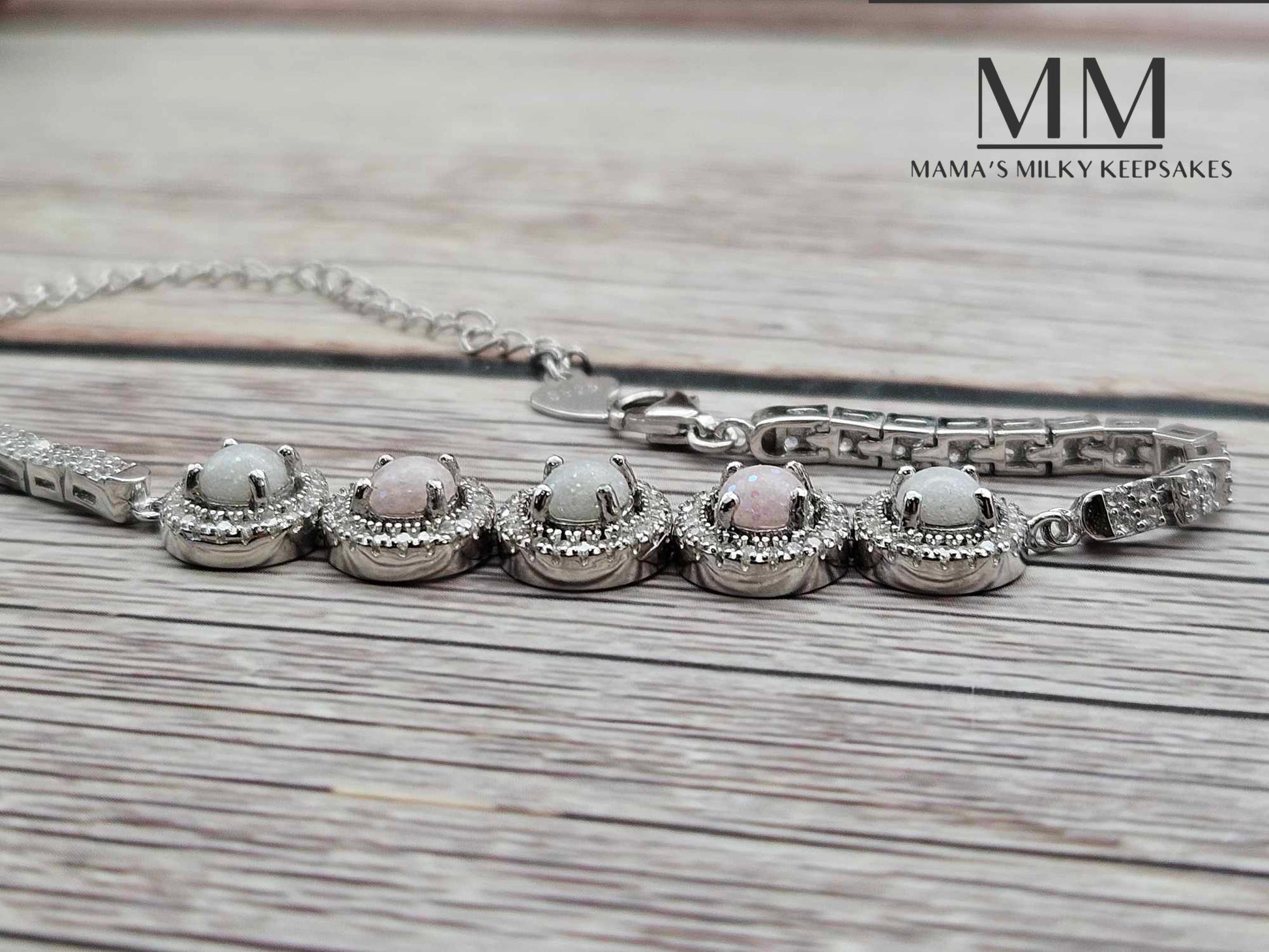 Breastmilk Round Bracelet, Cremation Round Bracelet, Keepsake Round Bracelet, Sterling Silver Round Bracelet, Hair Round Bracelet, Ash Round Bracelet, Umbilical Cord Round Bracelet, BreastmilkJewelry Round Bracelet