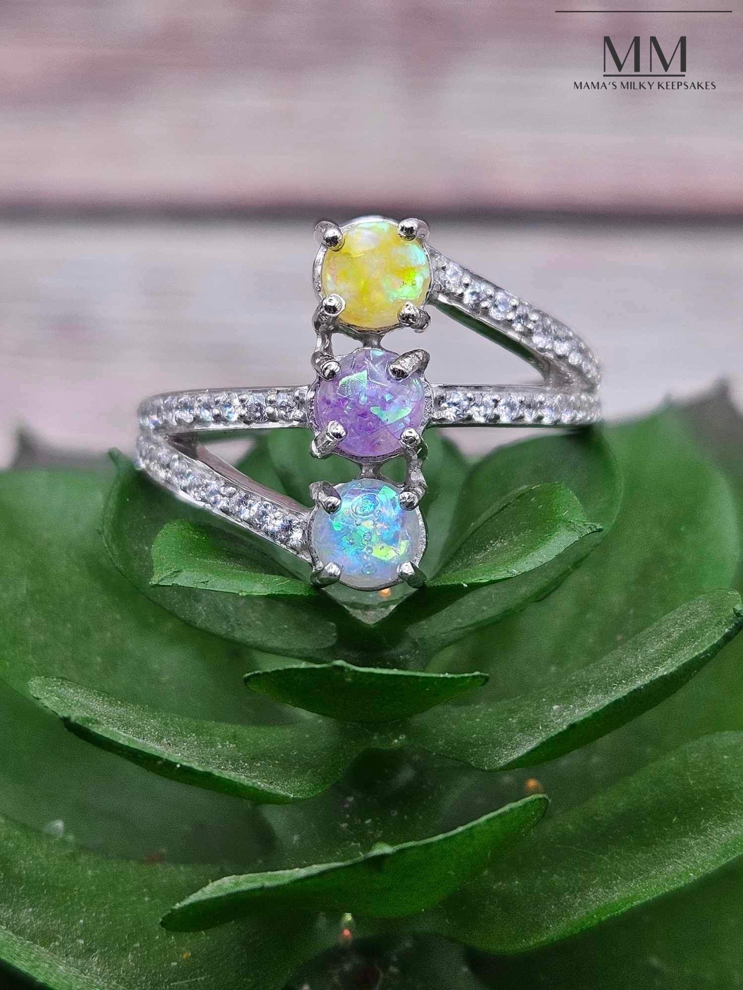 Madelyn Three Stone Ring DIY