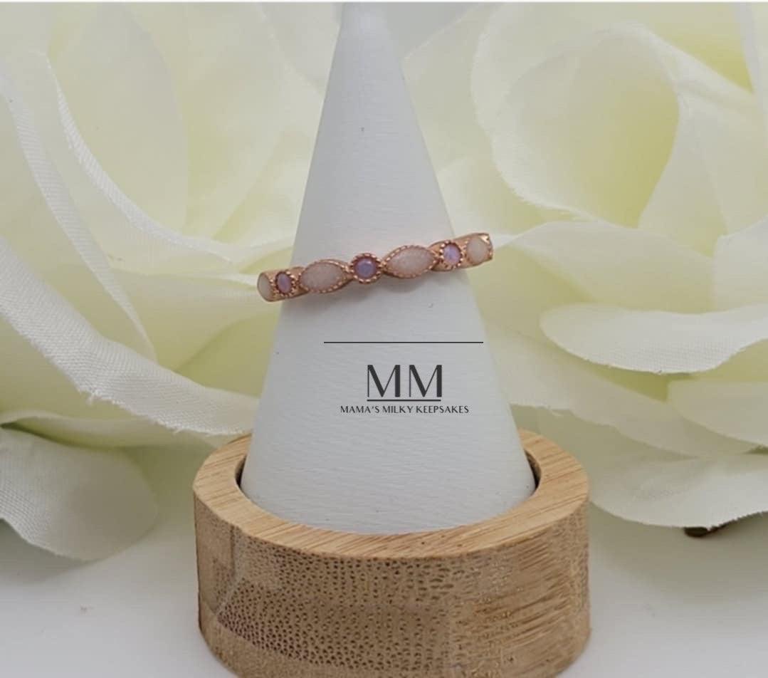 Breastmilk Marquise Stacking Ring
Cremation Marquise Stacking RIng Keepsake Marquise Stacking Ring
 Sterling Silver Marquise  Stacking Ring
Hair Marquise Stacking Ring, Ash Marquise Stacking Ring , Umbilical Cord Marquise Stacking Ring
BreastmilkJewelry Marquise Stacking Ring