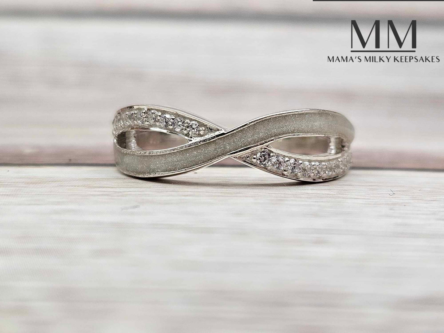 Breastmilk Infinity Rings
Cremation Infinity Rings Keepsake Infinity Rings
Sterling Silver Infinity Rings
Hair Infinity Rings, Ash Infinity Rings , Umbilical Cord Infinity Rings
BreastmilkJewelry Infinity Rings