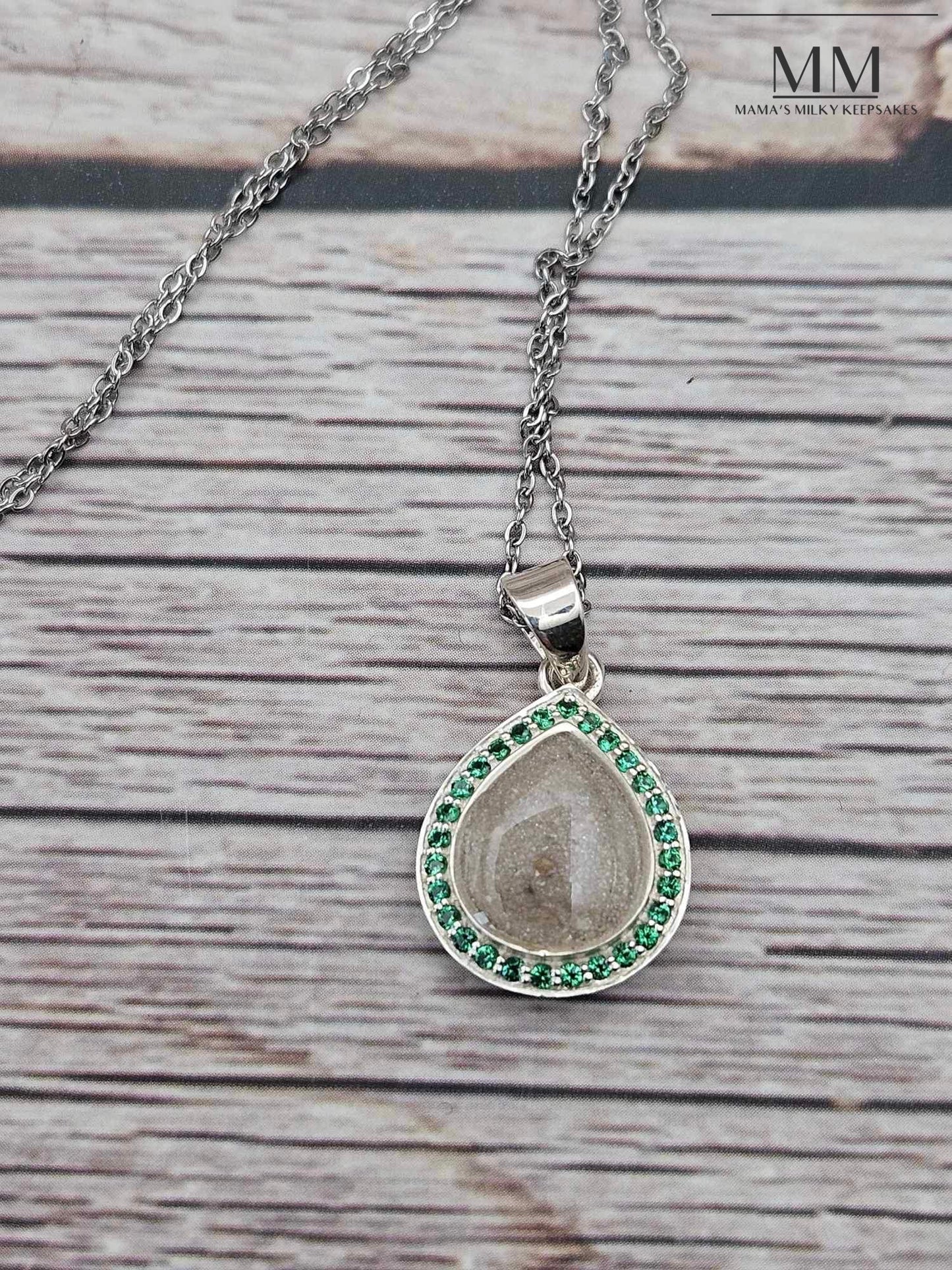 Breastmilk Pear Necklace Pendant, Cremation Pear Necklace Pendant, Keepsake Pear Necklace Pendant, Sterling Silver Pear Necklace Pendant, Hair Pear Necklace Pendant, Ash Pear Necklace Pendant, Umbilical Cord Pear Necklace Pendant, BreastmilkJewelry Pear Necklace Pendant