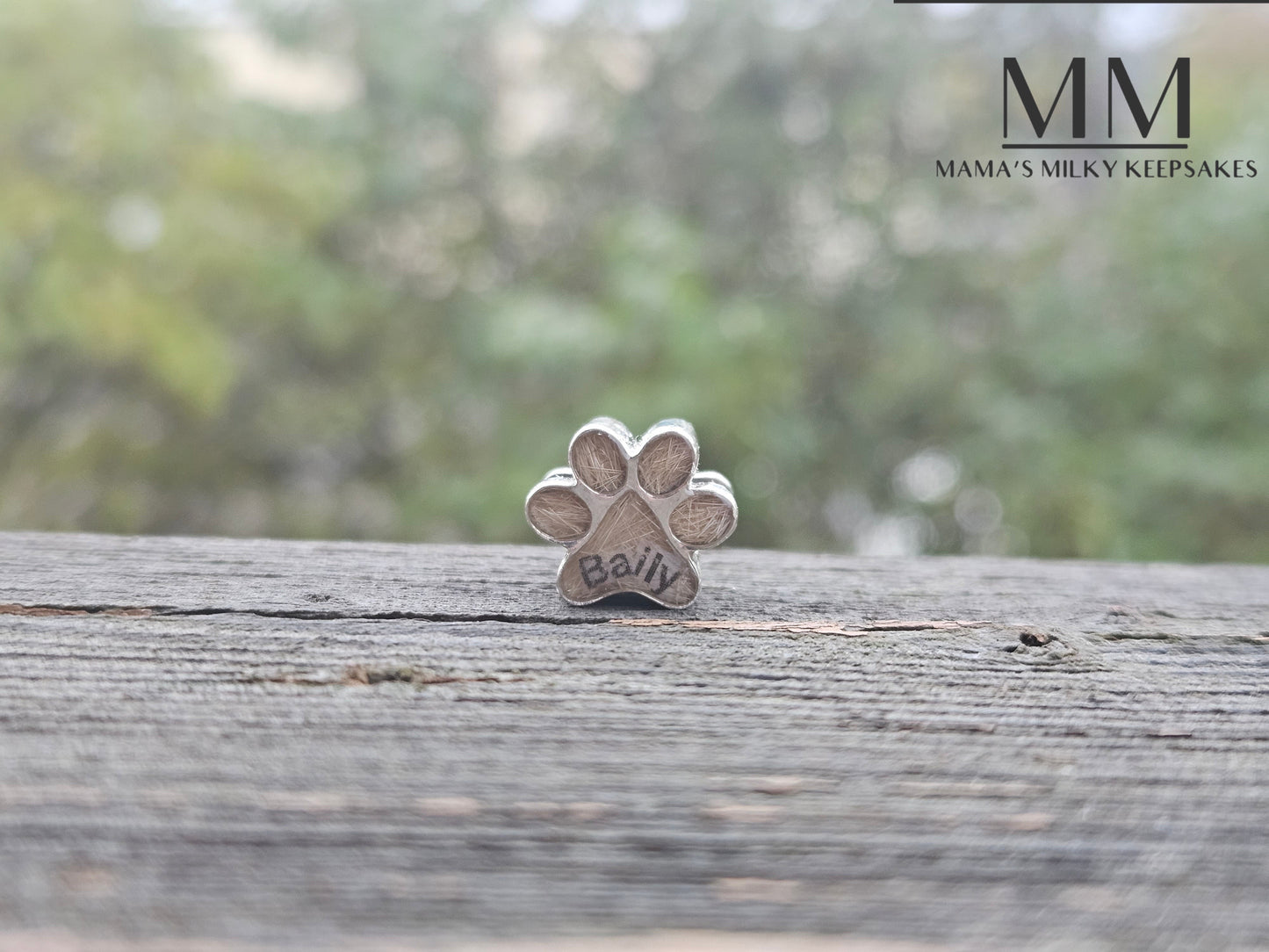 Paw Print Charm