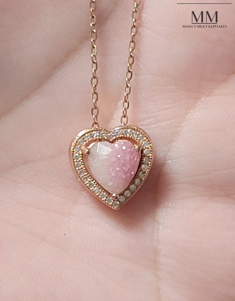 Breastmilk Heart Pendant, Cremation Heart Pendant, Keepsake Heart Pendant, Sterling Silver Heart Pendant, Hair Heart Pendant, Ash Heart Pendant, Umbilical Cord Heart Pendant, BreastmilkJewelry Heart Pendant