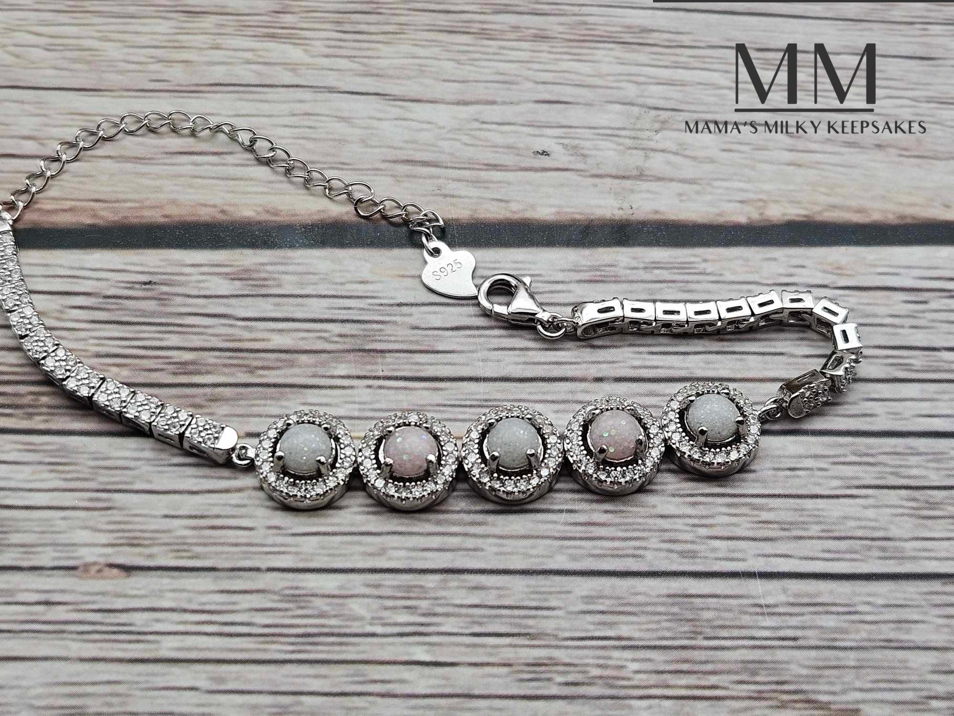 Breastmilk Round Bracelet, Cremation Round Bracelet, Keepsake Round Bracelet, Sterling Silver Round Bracelet, Hair Round Bracelet, Ash Round Bracelet, Umbilical Cord Round Bracelet, BreastmilkJewelry Round Bracelet