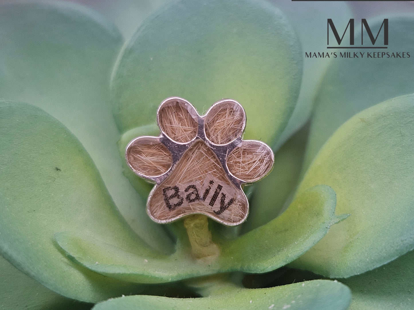 Paw Print Charm