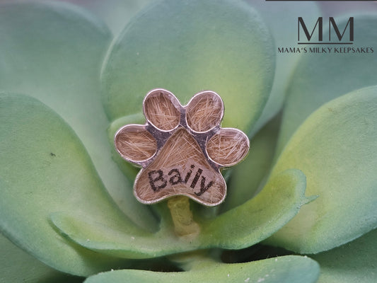 Paw Print Charm