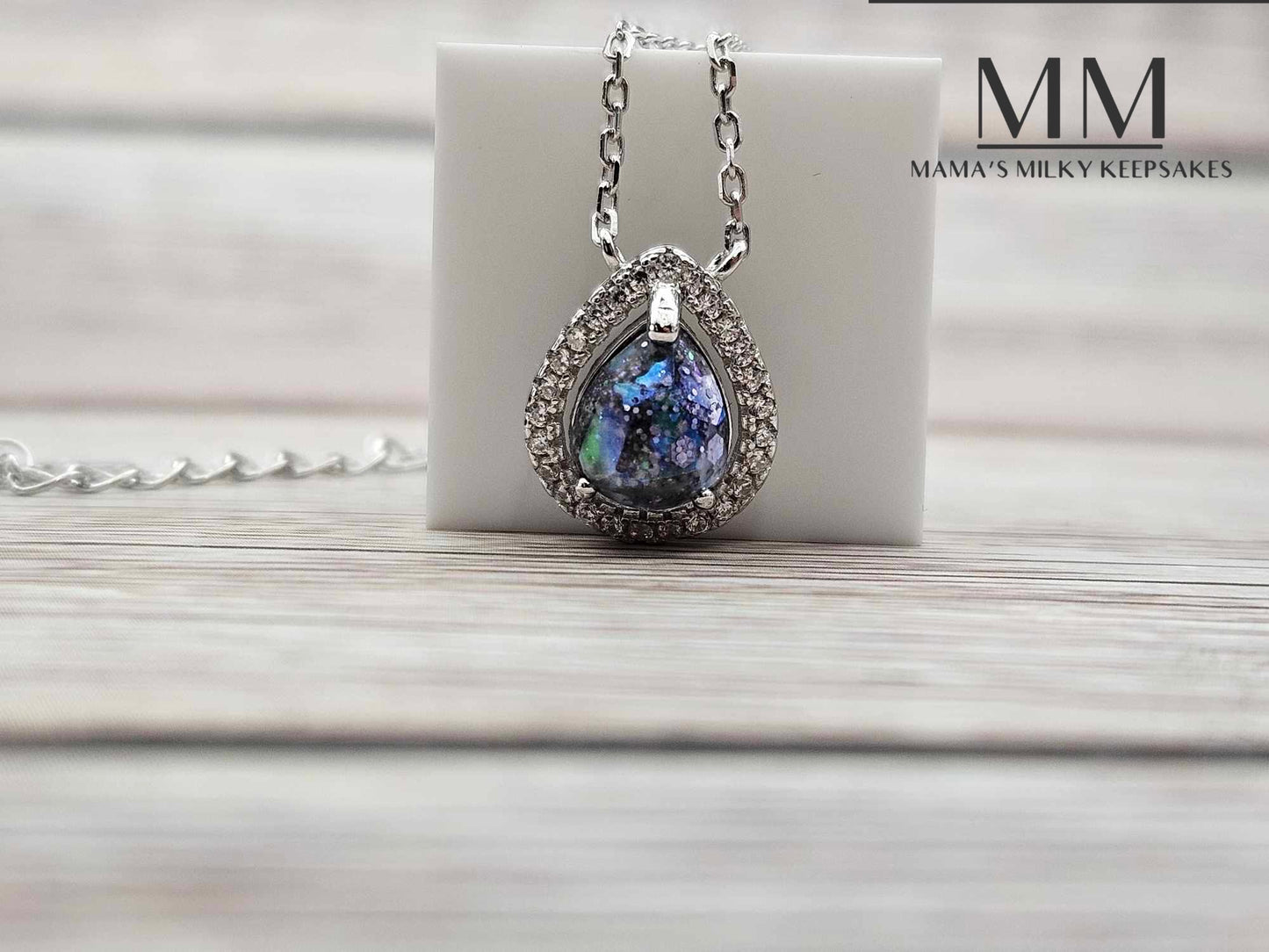 Breastmilk Pear Pendant, Cremation Pear Pendant, Keepsake Pear Pendant, Sterling Silver Pear Pendant, Hair Pear Pendant, Ash Pear Pendant, Umbilical Cord Pear Pendant, BreastmilkJewelry Pear Pendant