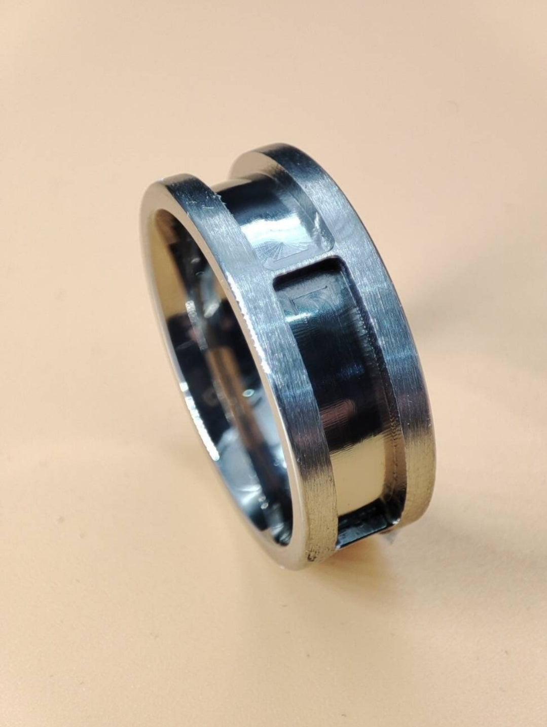 Four Segment Inlay Ring