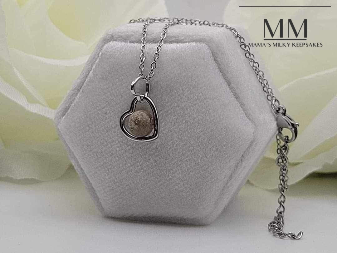 Pearl Heart Necklace