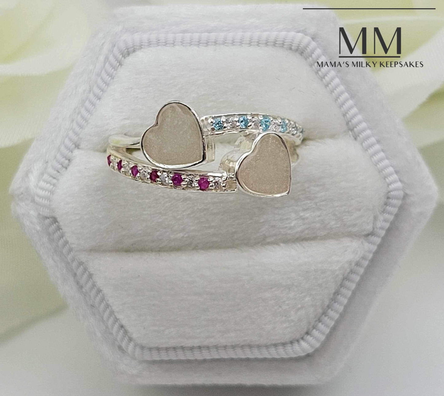 Annalee Twisted Double Heart Ring DIY
