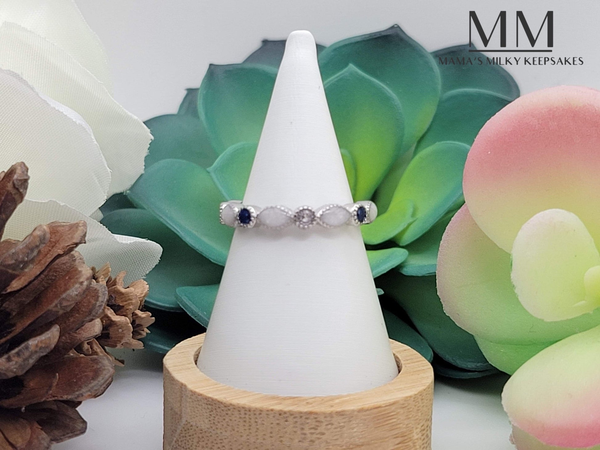 Breastmilk Marquise Stacking Ring
Cremation Marquise Stacking RIng Keepsake Marquise Stacking Ring
 Sterling Silver Marquise  Stacking Ring
Hair Marquise Stacking Ring, Ash Marquise Stacking Ring , Umbilical Cord Marquise Stacking Ring
BreastmilkJewelry Marquise Stacking Ring
