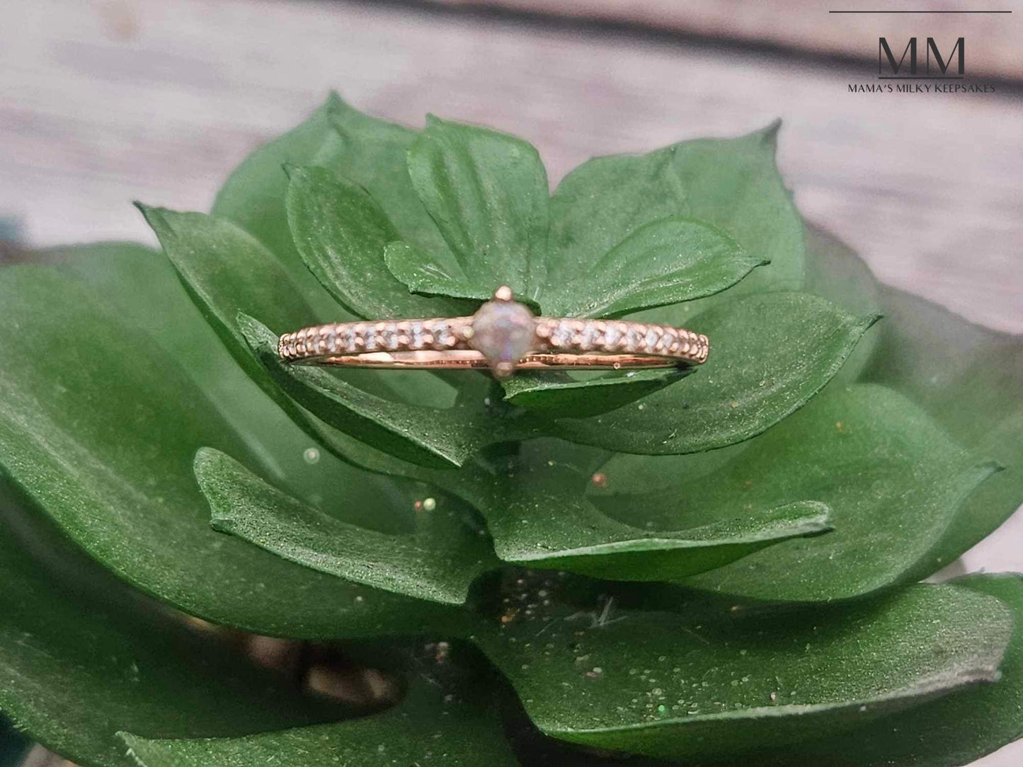 Breastmilk Square Ring, Cremation Square Ring, Keepsake Square Ring, Sterling Silver Square Ring, Hair Square Ring, Ash Square Ring, Umbilical Cord Square Ring, BreastmilkJewelry Square Ring