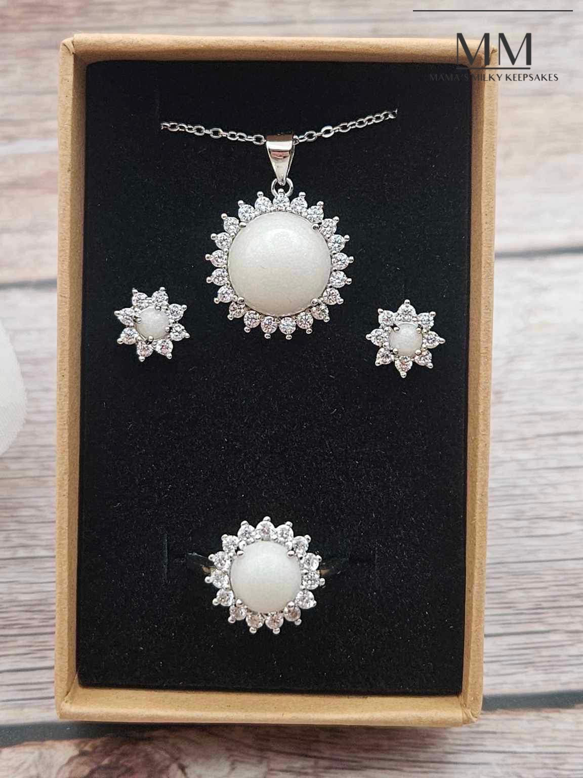 Breastmilk Round Set Cremation Round Set, Keepsake Round Set, Sterling Silver Round Set, Hair Round Set, Ash Round Set, Umbilical Cord Round Set, BreastmilkJewelry Round Set