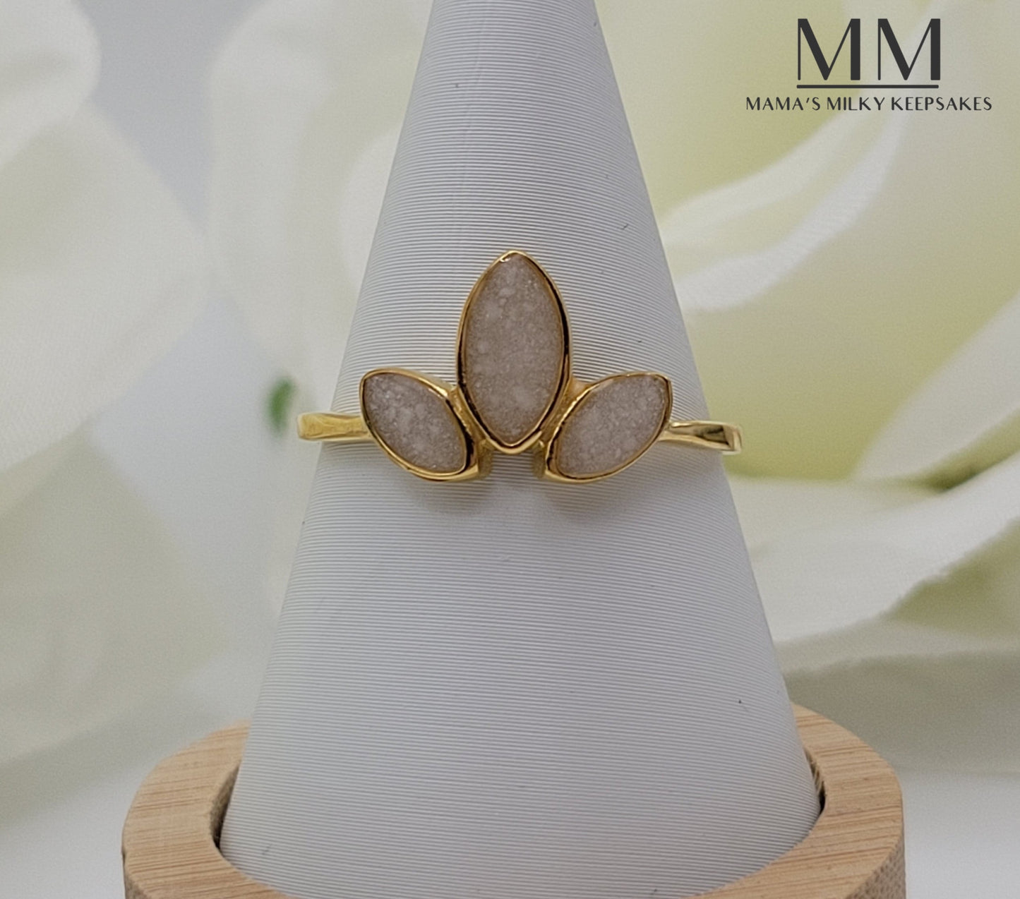 Three Leaves Ring DIY