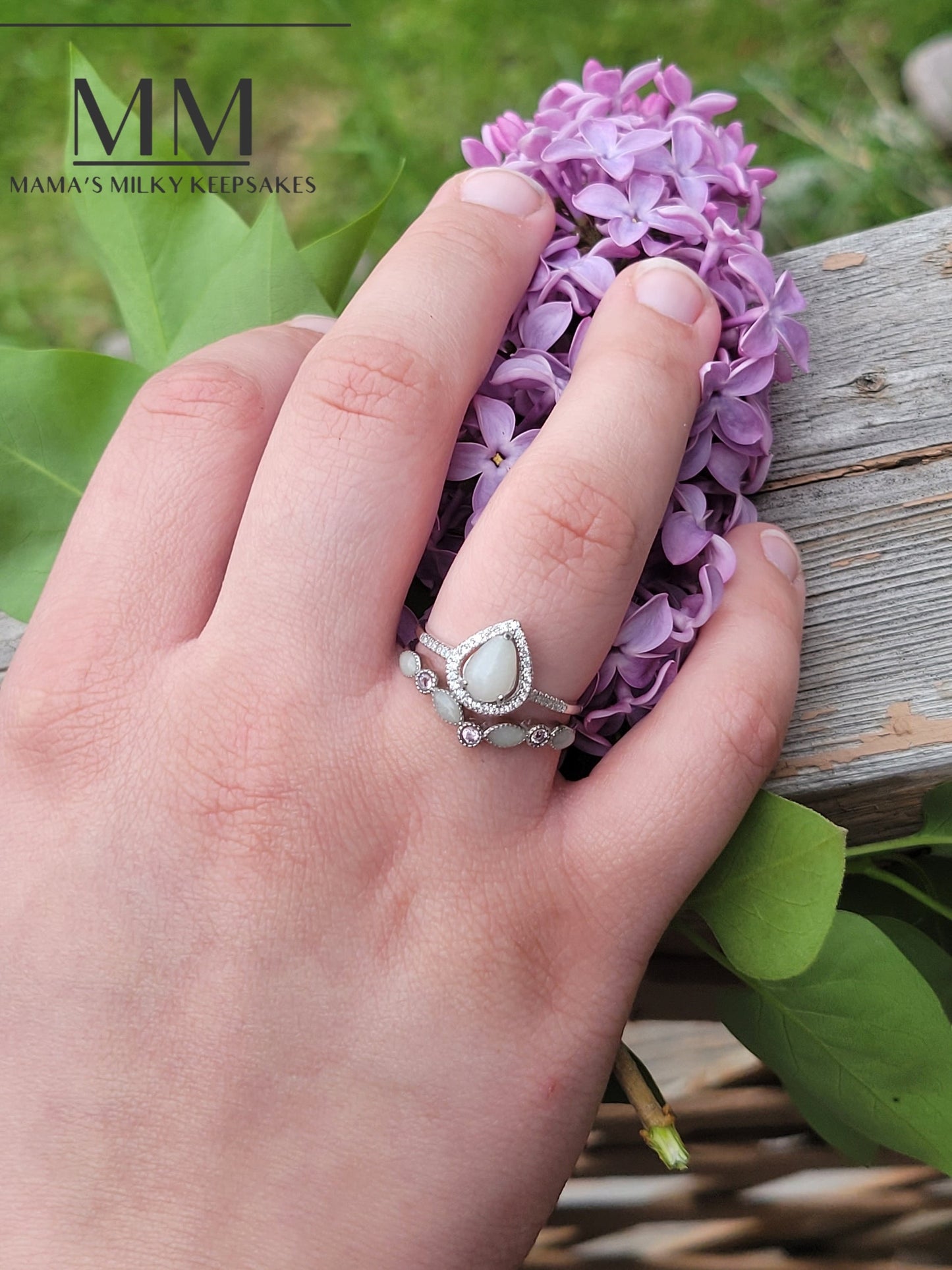 Breastmilk Pear Set, Cremation Pear Set, Keepsake Pear Set, Sterling Silver Pear Set, Hair Pair Set, Ash Pear Set, Umbilical Cord Pear Set, BreastmilkJewelry Pear Set
