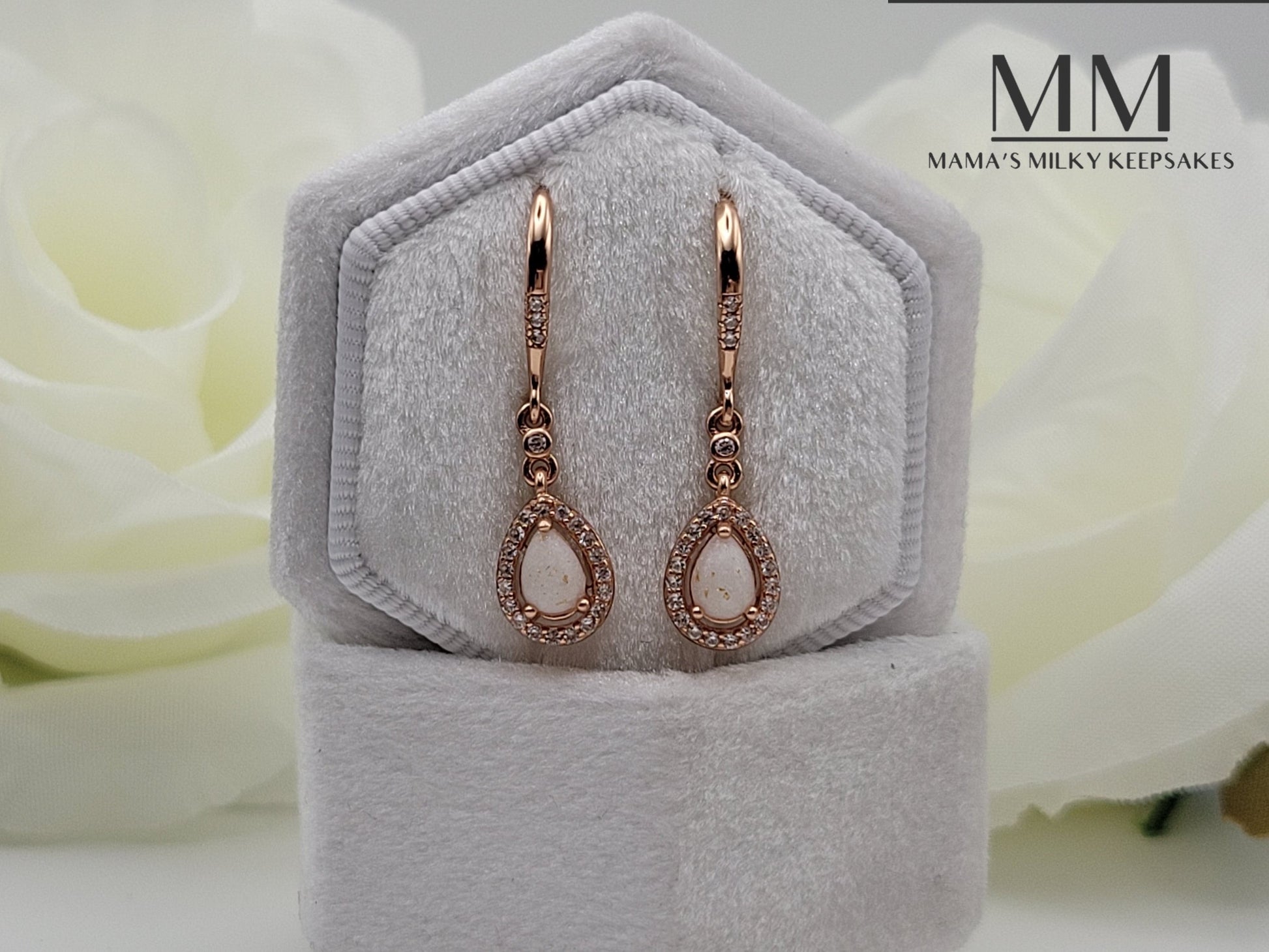 Breastmilk Pear Earrings, Cremation Pear Earrings, Keepsake Pear Earrings, Sterling Silver Pear Earrings, Hair Pear Earrings, Ash Pear Earrings, Umbilical Cord Pear Earrings, BreastmilkJewelry Pear  EArrings