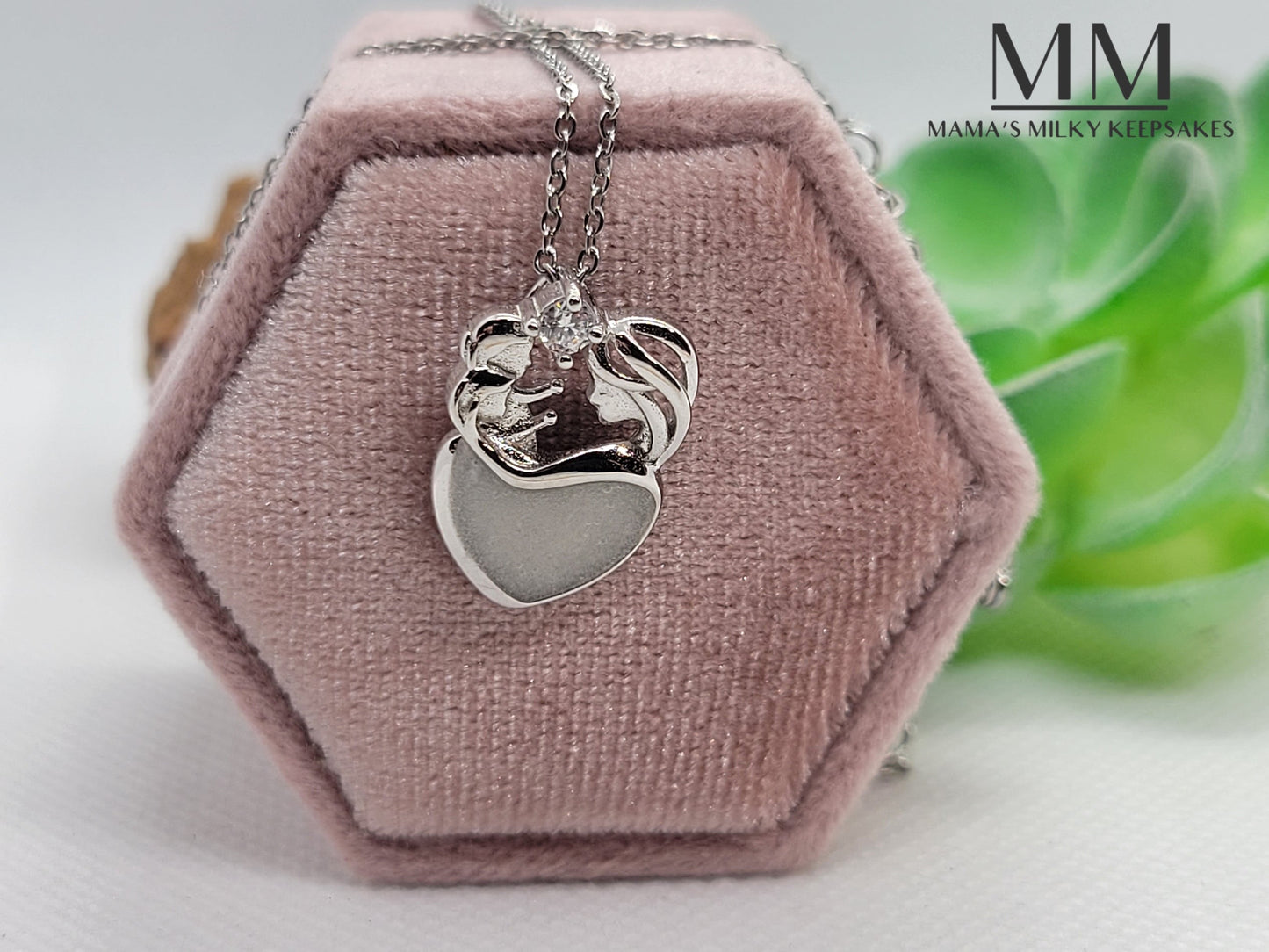 Twins + Mama Birthstone Necklace DIY