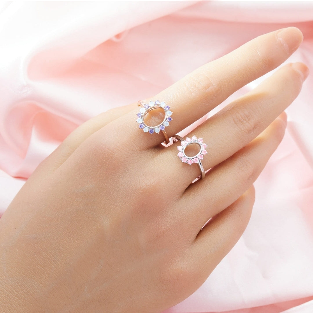 Stella Birthstone Ring 14k
