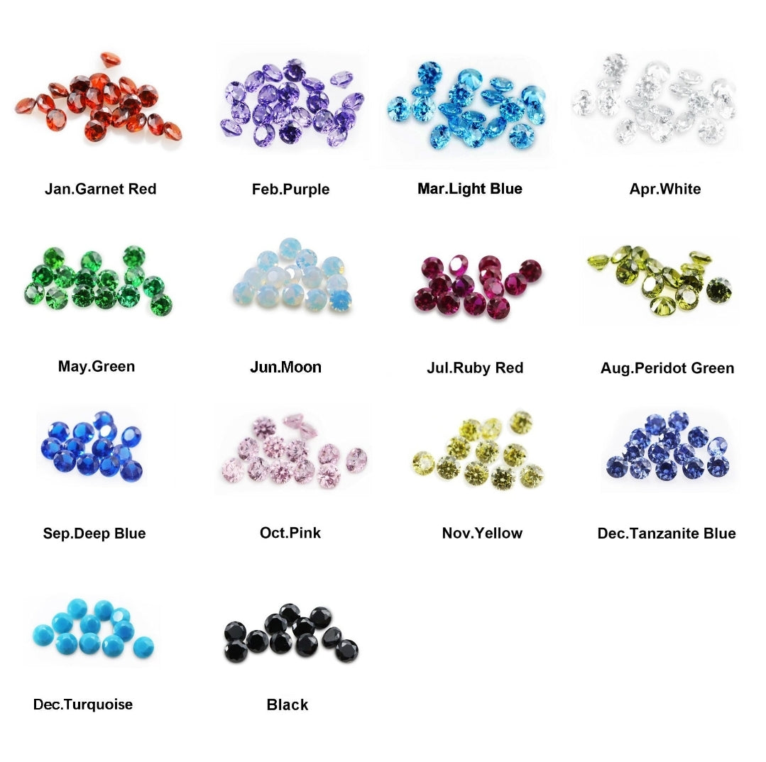 Stella Birthstone Pendant 14k