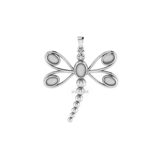 Libelle Dragonfly Necklace DIY