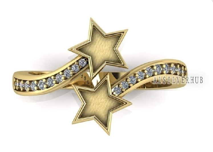 breastmilk and cremation jewelry, breastmilk ring, star ring, Cremation star Ring, sterling silver star ring, inclusion star ring, milk star ring, keepsake star ring,