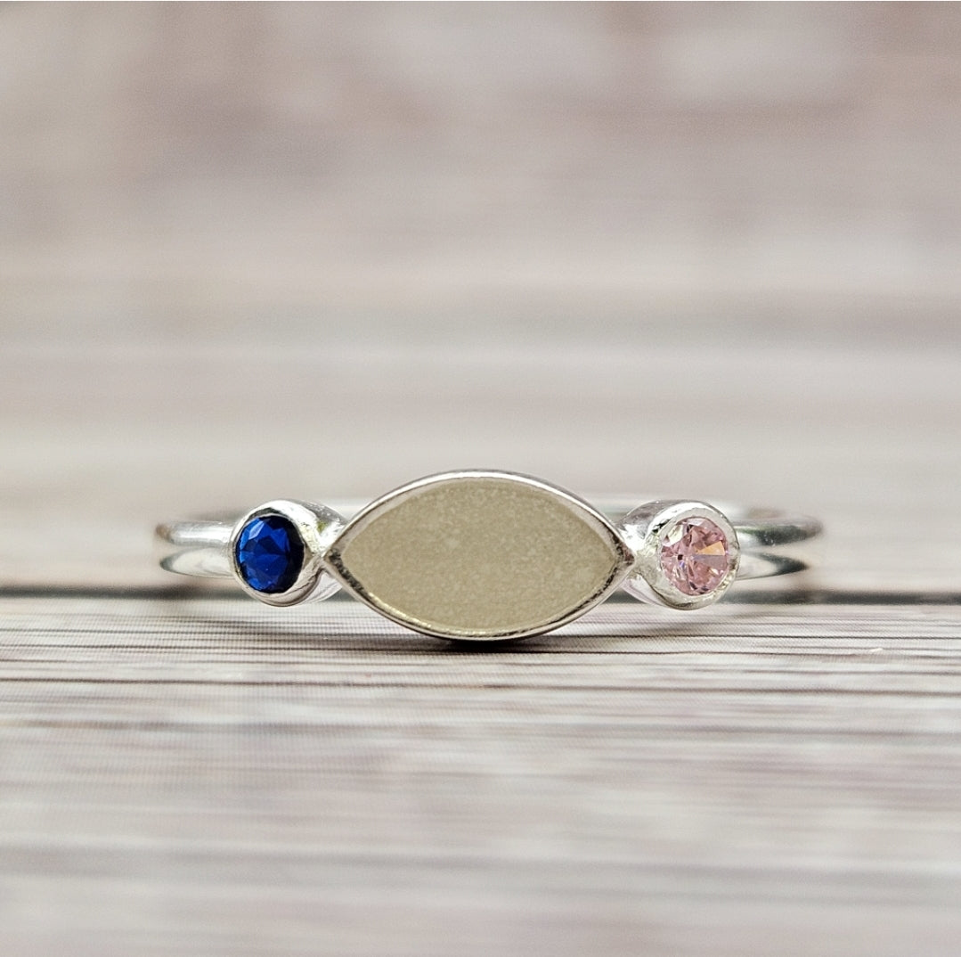 Nessa Birthstone Ring
