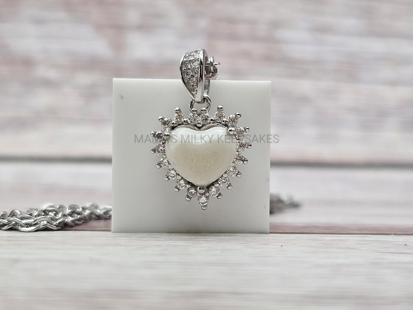 Sunburst Heart Necklace