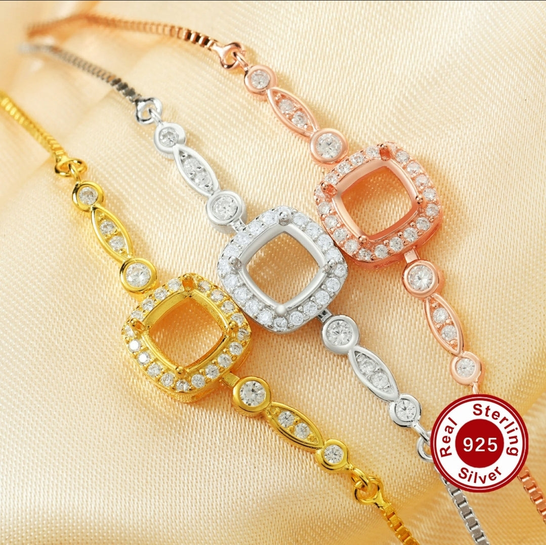 Harper Cushion Bracelet