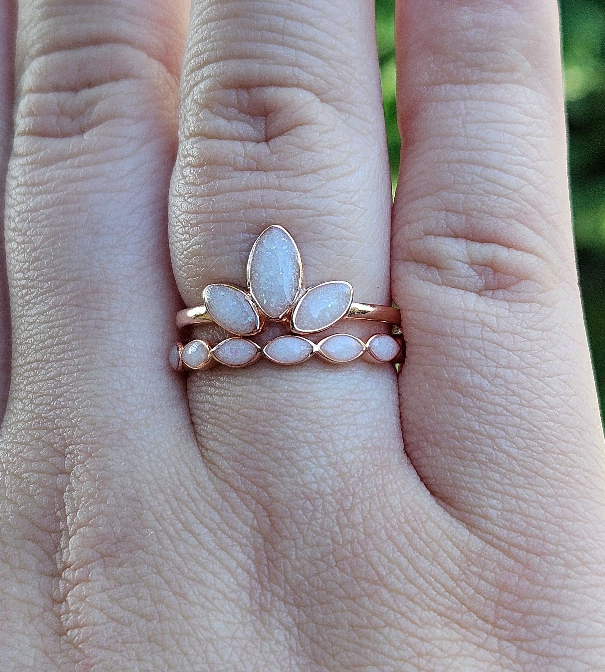 Breastmilk Ring  Set Cremation Ring Set Keepsake Ring Set Sterling Silver Ring Set, Hair  Ring Set ,  Ash  Ring Set, Umbilical Cord Ring Set, BreastmilkJewelry Ring Set