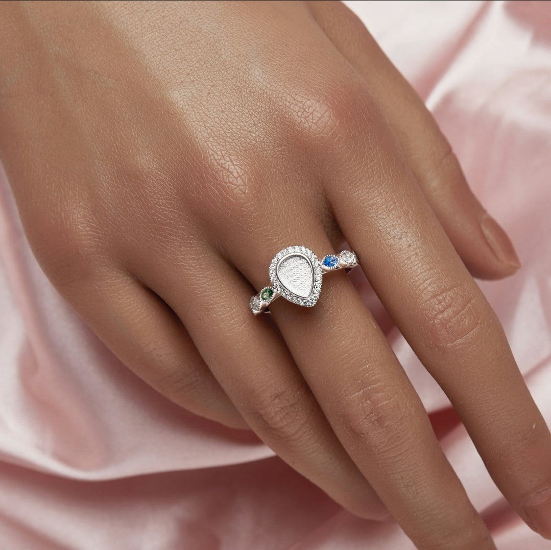 Scarlett Birthstone Ring