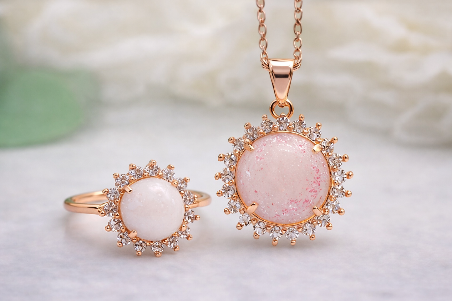 Clementine Necklace & Ring