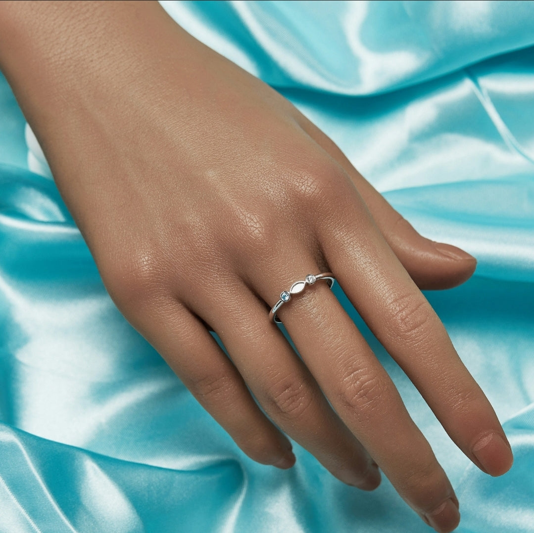 Nessa Birthstone Ring