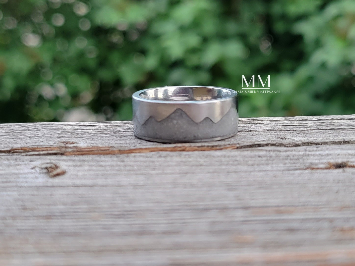 Breastmilk Mens Ring Cremation Mens Ring, Keepsake Mens Ring, Sterling Silver Mens Ring, Hair Mens Ring, Ash Mens Ring, Umbilical Cord Mens Ring, BreastmilkJewelry Mens Ring