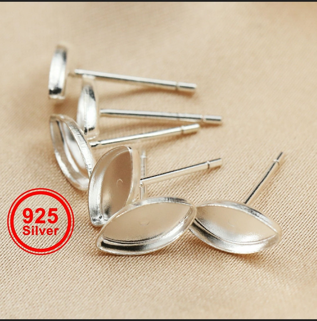 Simple Marquise Earrings DIY