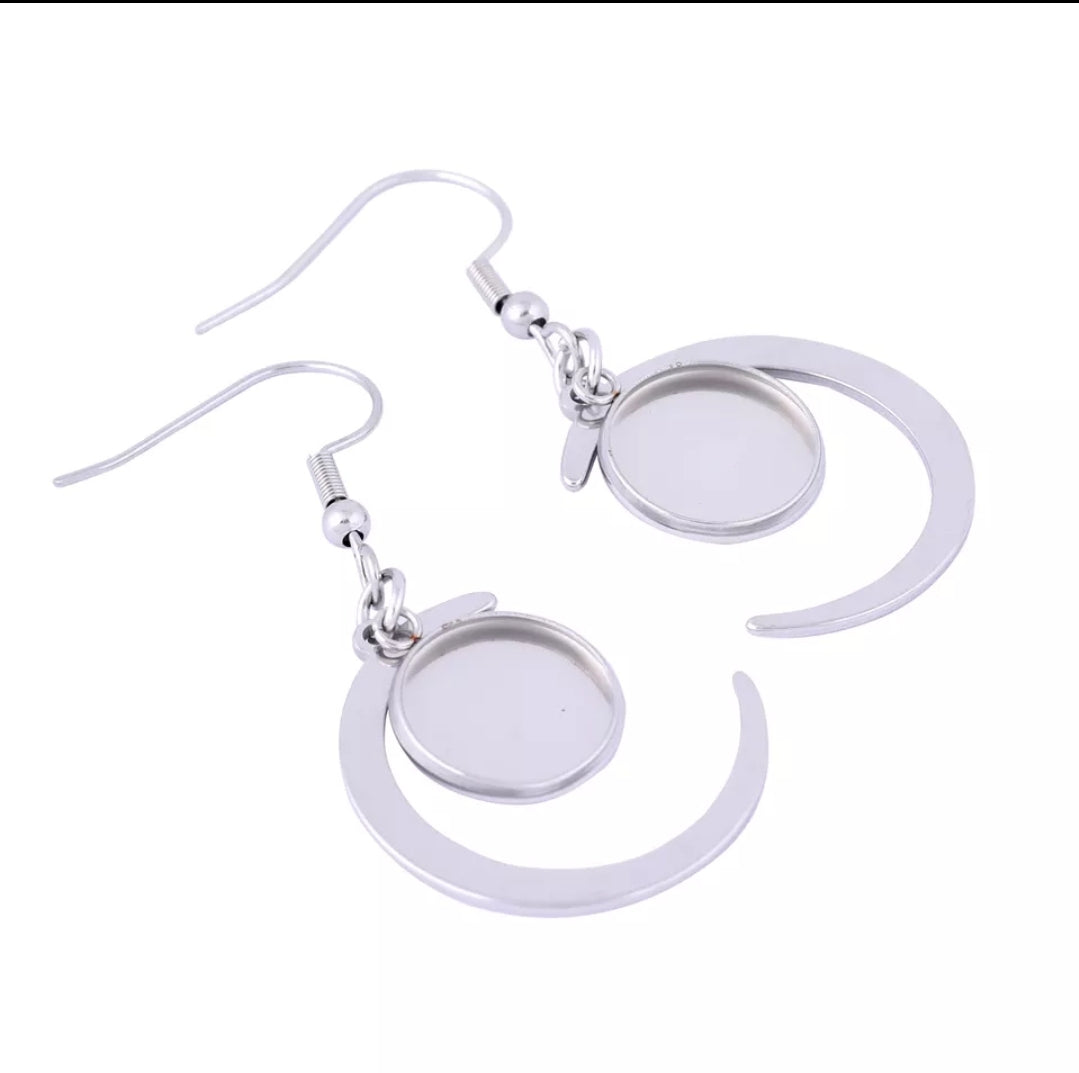 Solar Earrings DIY
