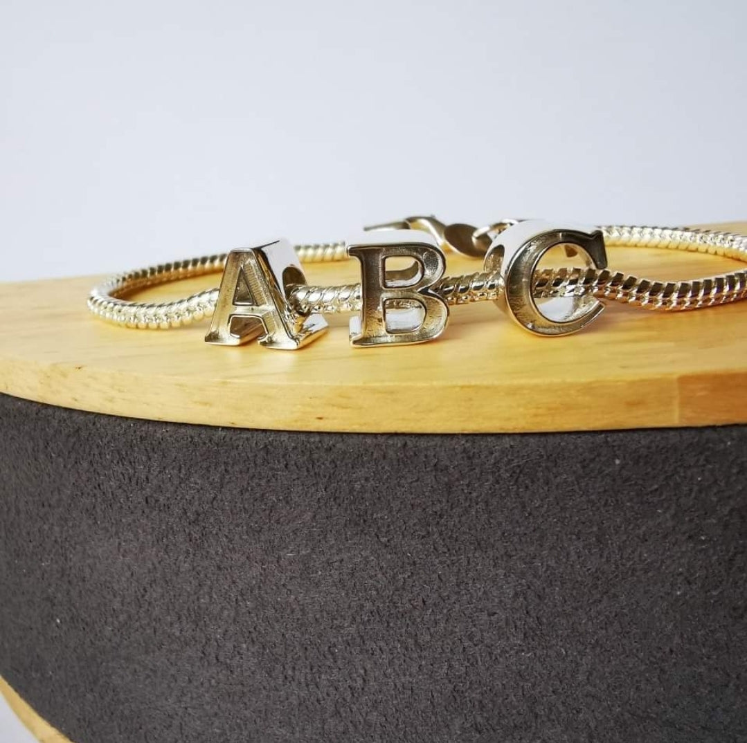 Pandora Charm Initial with Inclusions