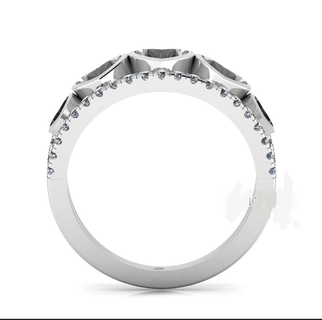 Tamsyn Five Stone Ring