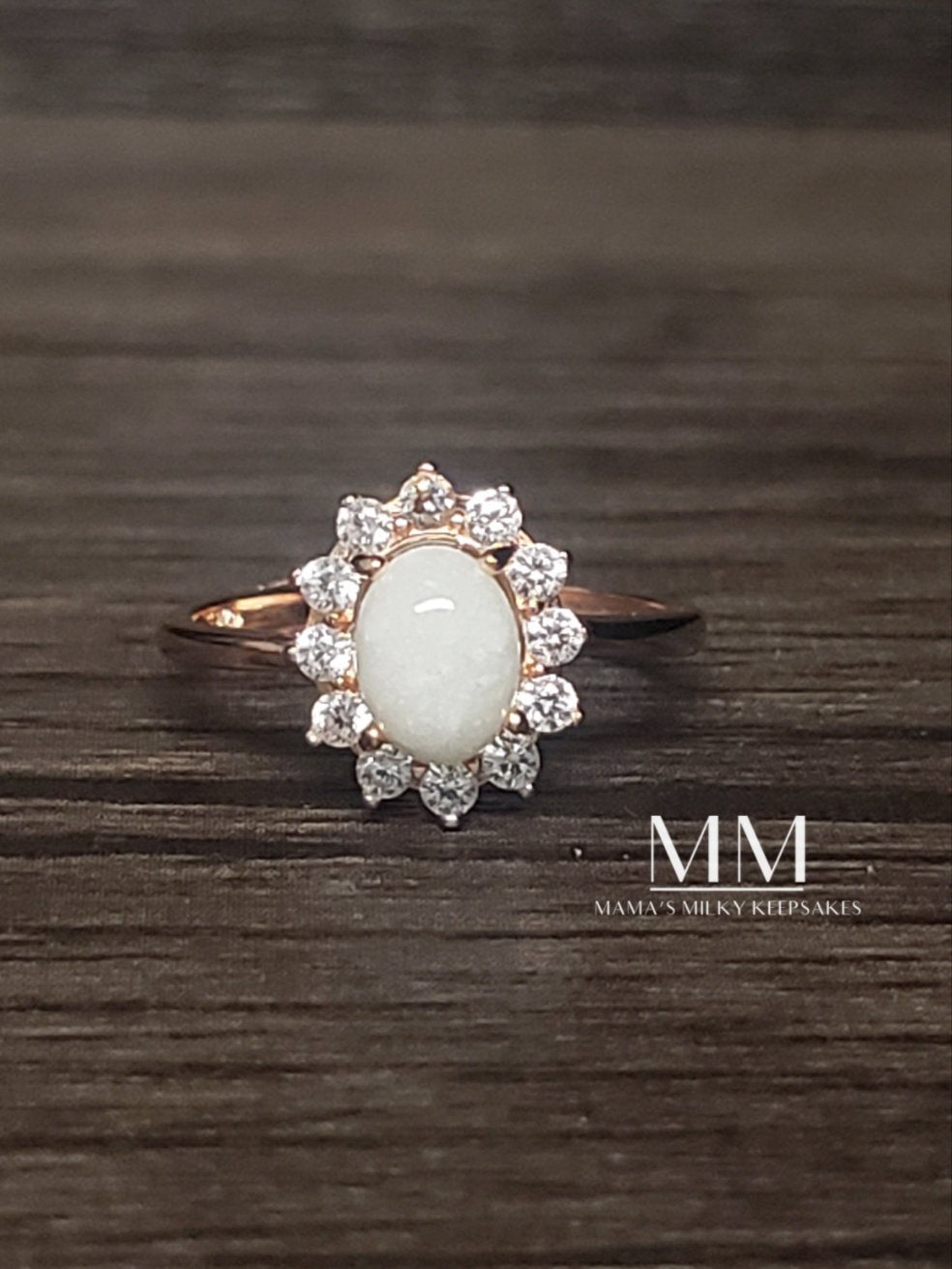 Breastmilk Oval Ring Cremation Oval Ring Keepsake Oval Ring Sterling Silver Oval Ring, Hair Oval Ring, Ash Oval Ring, Umbilical Cord Oval Ring, BreastmilkJewelry Oval Ring
