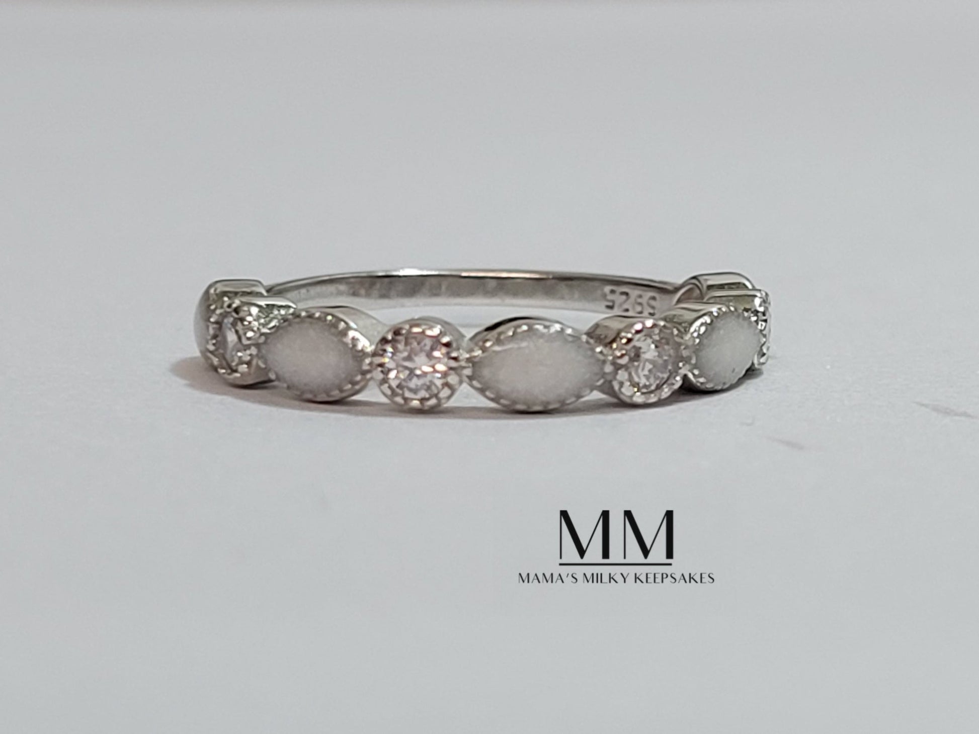 Breastmilk Marquise Stacking Ring
Cremation Marquise Stacking RIng Keepsake Marquise Stacking Ring
 Sterling Silver Marquise  Stacking Ring
Hair Marquise Stacking Ring, Ash Marquise Stacking Ring , Umbilical Cord Marquise Stacking Ring
BreastmilkJewelry Marquise Stacking Ring