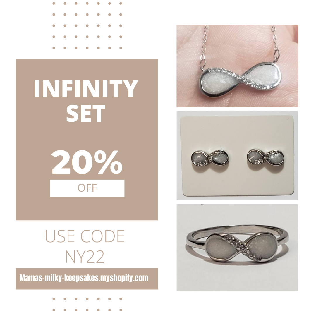 Breastmilk Infinity Ring
Cremation Infinity Ring Keepsake Infinity Ring
Sterling Silver Infinity Ring
Hair Infinity Ring, Ash Infinity Ring , Umbilical Cord Infinity Ring
BreastmilkJewelry Infinity Rings
