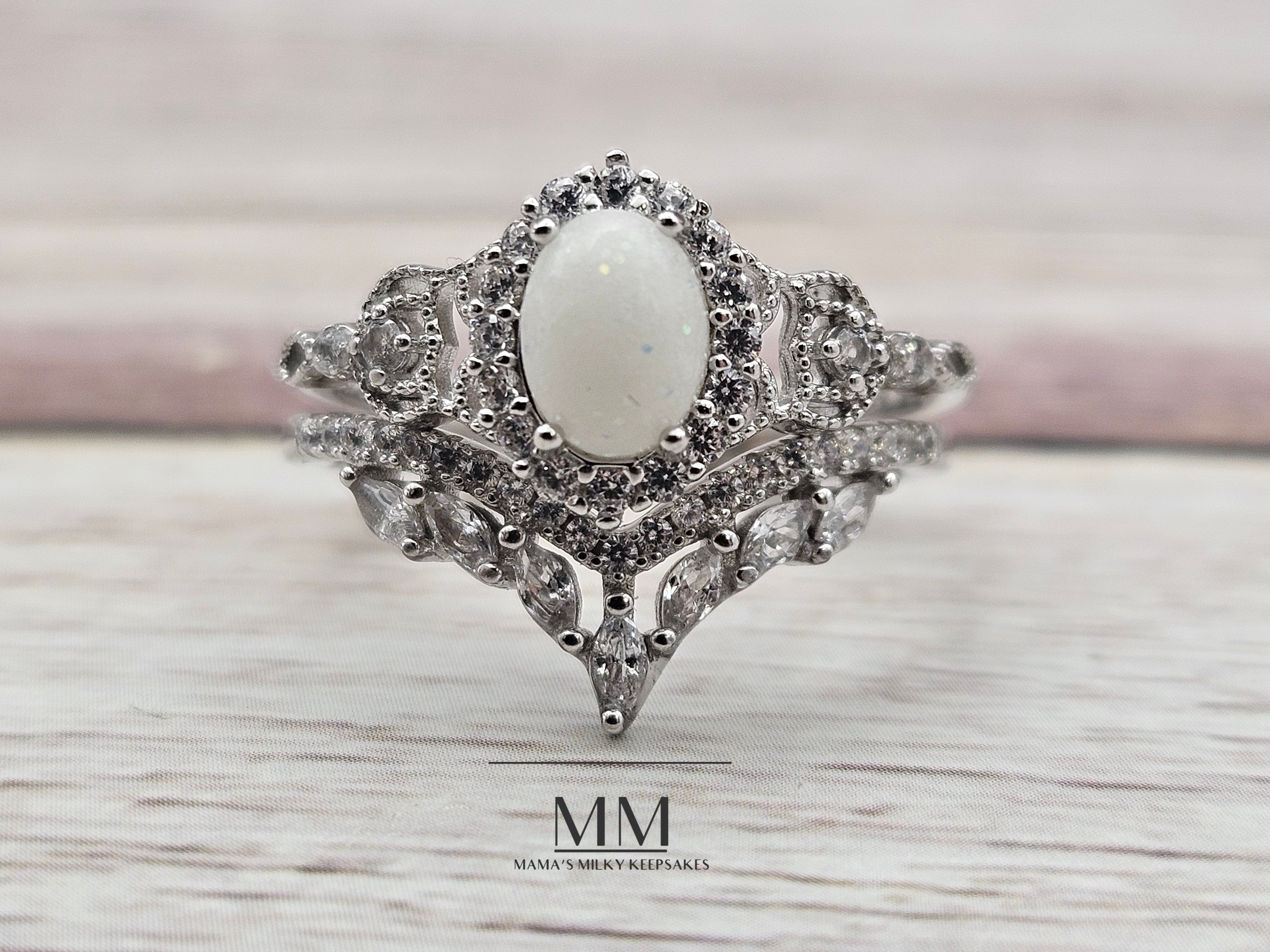 Cathedral Stacking Ring DIY Kit – Mama's Milky Keepsakes