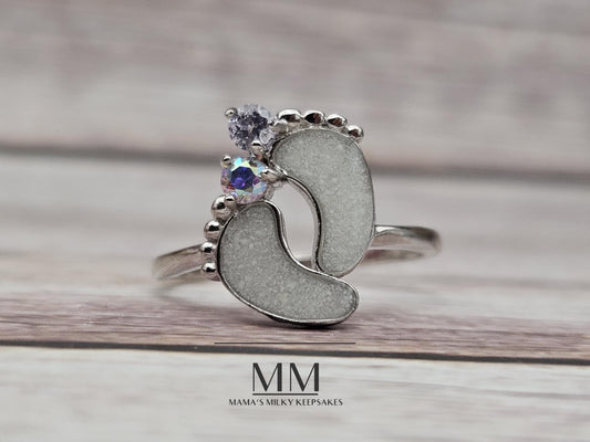 Footprints Ring DIY