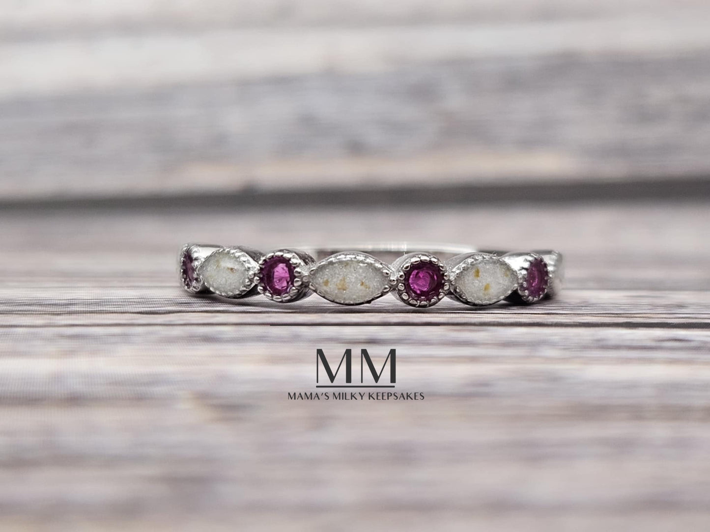 Ivy Stacking Birthstone Ring DIY