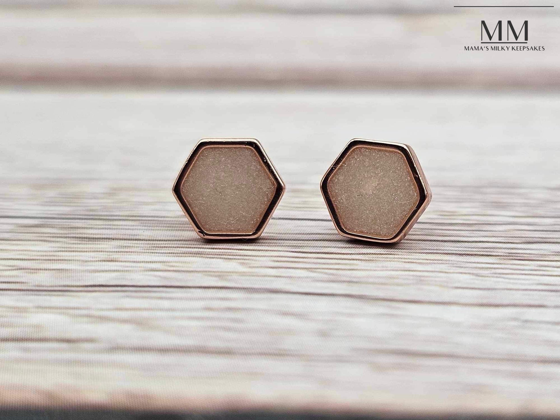 Breastmilk hexagon earrings
Cremation hexagon earrings Keepsake hexagon earrings
 Sterling Silver hexagon earrings
Hair hexagon earrings, Ash hexagon earrings , Umbilical Cord hexagon earrings
BreastmilkJewelry hexagon earrings