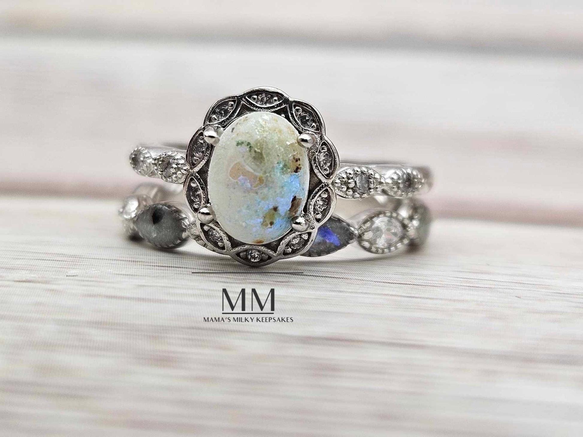 Breastmilk Oval Ring Cremation Oval Ring, Keepsake Oval Ring, Sterling Silver Oval Ring, Hair Oval Ring, Ash Oval Ring, Umbilical Cord Oval Ring, BreastmilkJewelry Oval Ring